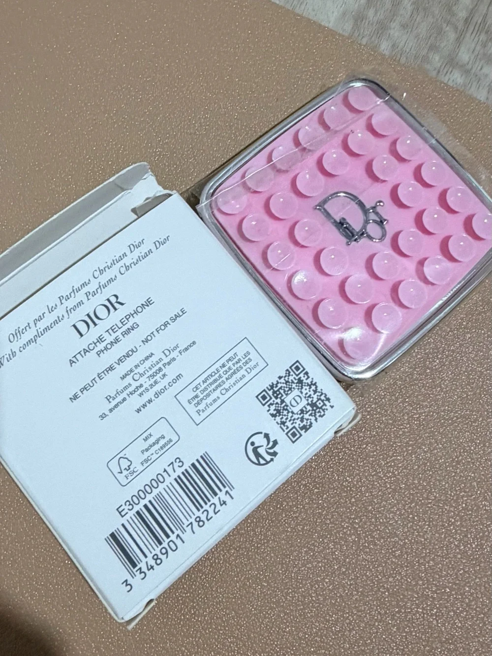 Dior Octobuddy Pink Phone Accessory